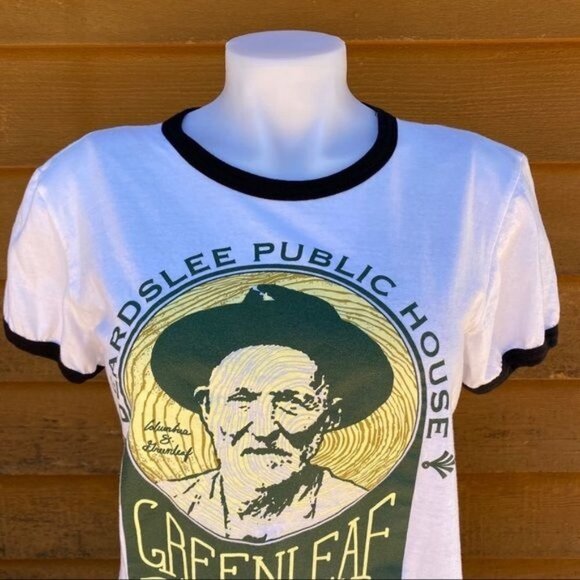 Brewer Beardslee Public House Bothell Washington White T-Shirt Size M - Picture 3 of 10